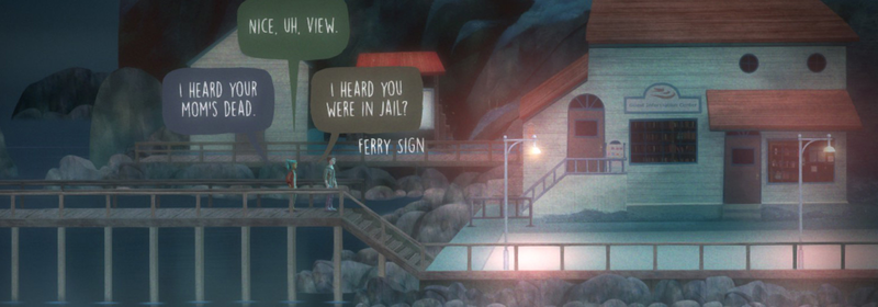 Illustration for article titled Oxenfree tells a great horror story by taking its teenage heroes seriously
